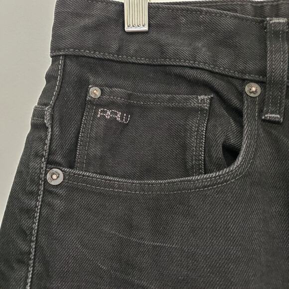 G-STAR RAW 3301 Loose Jeans Slim Straight Leg Black Dark Wash Men's **Size 34W** - Picture 7 of 16
